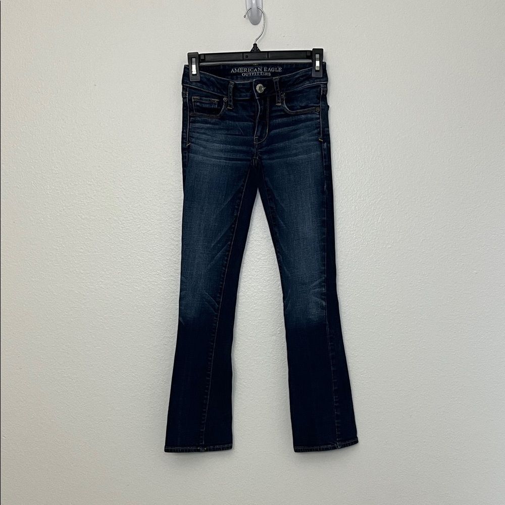 American Eagle super stretch sz 00 Short blue denim jeans